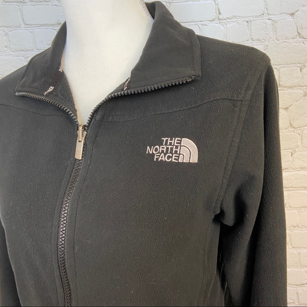 North Face fleece jacket zip in layer EUC - Picture 3 of 8